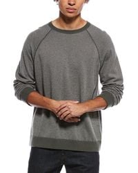 Vince - Birdseye Raglan Wool & Cashmere-Blend Crewneck Pullover - Lyst