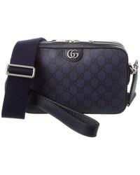 Gucci - Ophidia GG Supreme Canvas & Leather Shoulder Bag - Lyst