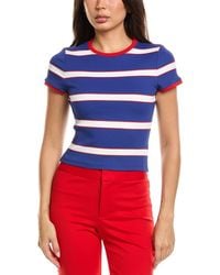 Alice + Olivia - Onie Baby Ringer T-Shirt - Lyst