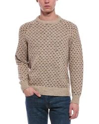 Faherty - Donegal Wool-Blend Crewneck Sweater - Lyst