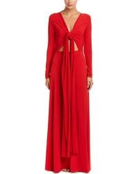 Issue New York - Jersey Tie Gown - Lyst