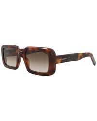 Saint Laurent - Sl534Sunri 52Mm Sunglasses - Lyst