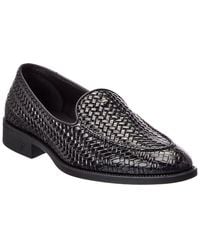 Giuseppe Zanotti - Sorrento 15 Woven Leather Loafer - Lyst