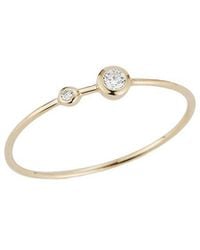 Nephora - 14k 0.06 Ct. Tw. Diamond Ring - Lyst