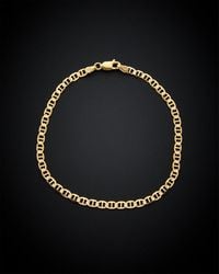 Italian Gold - 14k Mariner Link Bracelet - Lyst