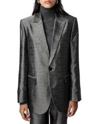 Zadig & Voltaire - Vegy Jac Wings Blazer - Lyst