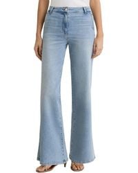 Reiss - Petite Addie Wide Leg Jean - Lyst