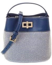 Furla - Amelia Mini Leather Bucket Bag - Lyst