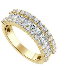 Sabrina Designs - 14k 1.43 Ct. Tw. Diamond Half-eternity Ring - Lyst