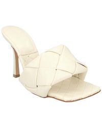 Bottega Veneta - Lambskin Leather Lido Mule, Never Worn (Authentic Pre-Loved) - Lyst