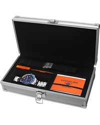 Stuhrling Original Men's Aquadiver Watch - Black