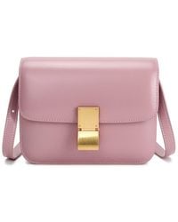 Tiffany & Fred Paris - Smooth Leather Fold-Over Crossbody - Lyst