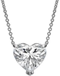 Lab Grown Diamonds - 14K 12.00 Ct. Tw. Lab-Grown Diamond Necklace - Lyst
