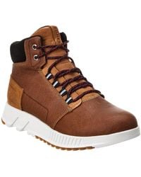 Sorel - Mac Hill Lite Mid Waterproof Leather Boot - Lyst