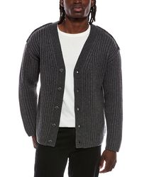 Helmut Lang - Wool-Blend Cardigan - Lyst
