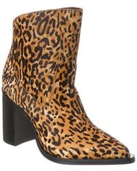 SCHUTZ SHOES - Misty Leather Bootie - Lyst