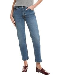 FRAME - Frame The Borrowed Famous Straight Leg Jean - Lyst