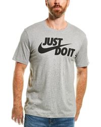 Nike Just Do It Swoosh T-shirt - Grey