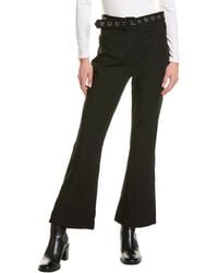 Theo the Label - Gaia Grommet Belt Cropped Boot Pant - Lyst