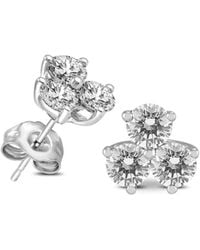 Diamond Select Cuts - 14k 0.96 Ct. Tw. Diamond Earrings - Lyst