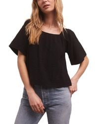 Z Supply - No Rules Gauze Top - Lyst