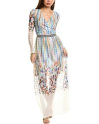 Missoni - Lace Wool-Blend Maxi Dress - Lyst
