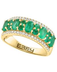 Effy Fine Jewelry - 14K 0.38 Ct. Tw. Diamond Ring - Lyst