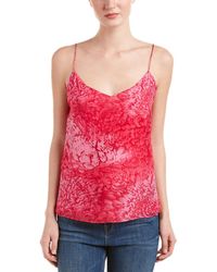 Maje Laetica Silk Top - Pink