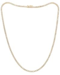 Diana M. Jewels - Diana M. Fine Jewelry 14K 7.00 Ct. Tw. Lab Grown Diamond Tennis Necklace - Lyst