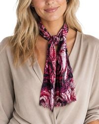 Blue Pacific - Roses Neckerchief - Lyst