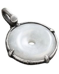 Karma and Luck - Jade Pendant Charm - Lyst