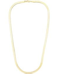 Italian Silver - 14K Over Chain Necklace - Lyst