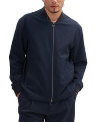 Ron Tomson - Waffle Stretch Beach Day Bomber Jacket - Lyst