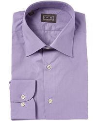 Ike Behar - Contemporary Fit Woven Dress Shirt - Lyst