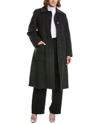 Vince - Fine Wool-blend Overcoat - Lyst