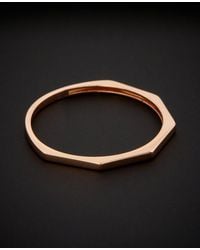 Italian Gold - 14k Geometric Ring - Lyst