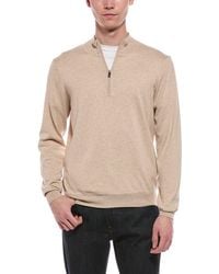 Faherty - Movement Quarter Zip Sweater - Lyst