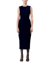 Adam Lippes - Nello Wool & Silk-Blend Dress - Lyst