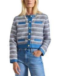 10 Crosby Derek Lam - Elain Cotton Tweed Jacket - Lyst