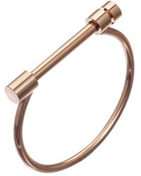 Eye Candy LA - Luxe Collection Titanium Melanie Screw Cuff - Lyst