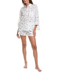 Donna Karan - Dkny Top & Boxer Sleep Set - Lyst