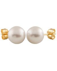 Splendid - 14k 8-8.5mm Freshwater Pearl Studs - Lyst