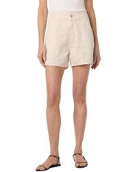 Hudson Jeans - Trouser Short With Pieced Waistband - Lyst