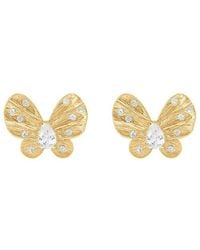Suzy Levian CZ Jewelry - Suzy Levian Cz Stud Earrings - Lyst