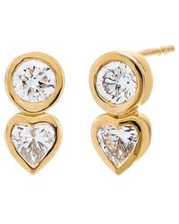 By Adina Eden - 14K 1.00 Ct. Tw. Lab-Grown Diamond Earrings - Lyst