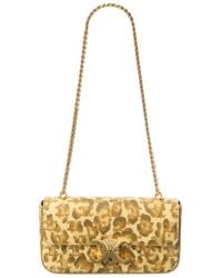 Celine - Claude Triomphe Canvas Chain Shoulder Bag - Lyst