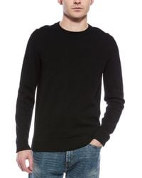 BOSS - Wool Crewneck Sweater - Lyst