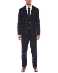 Brunello Cucinelli - 2Pc Wool-Blend Suit With Flat Front Pant - Lyst