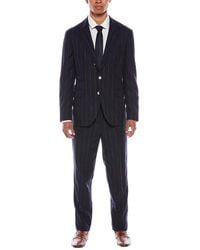 Brunello Cucinelli - 2Pc Wool-Blend Suit With Flat Front Pant - Lyst