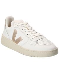 Veja - V-10 Prime Leather Sneaker - Lyst